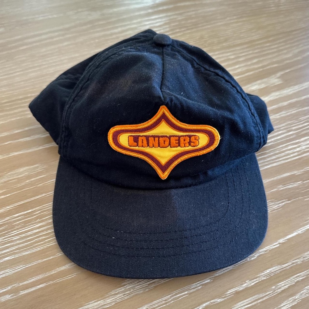 Black Landers Snapback Hat